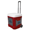 Igloo Ice Cube 60 Roller Cooler Diablo Red